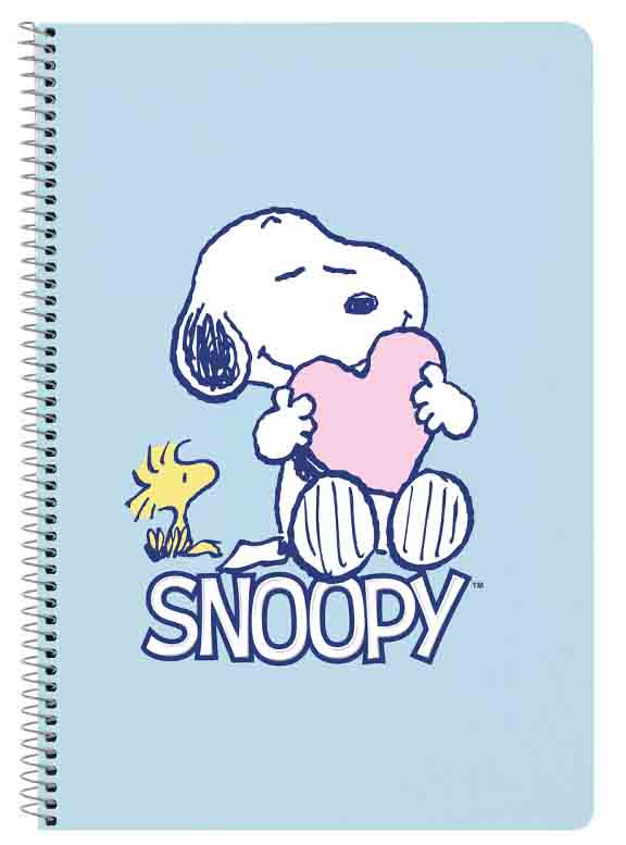Notes SNOOPY A4 tvrdi povez 80 strana, kvadratići 