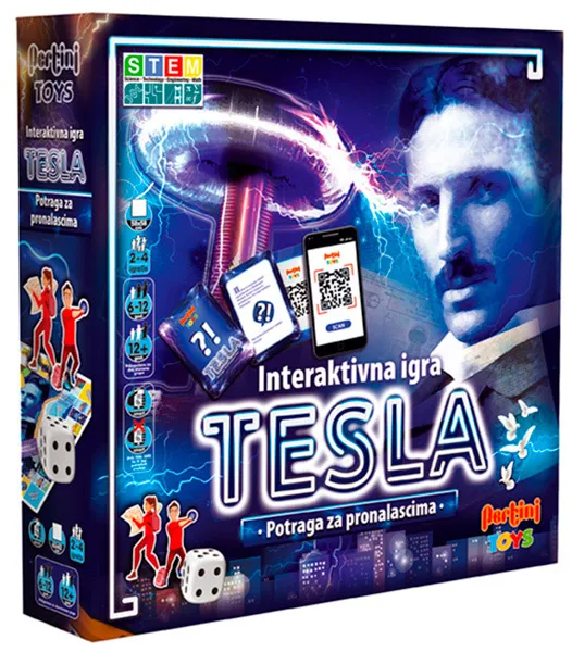 Društvena igra TESLA POTRAGA ZA PRONALASCIMA 