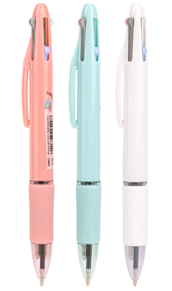 Hemijska olovka 4 u1 plavi, crni, crveni i zeleni ispis 0.7mm 