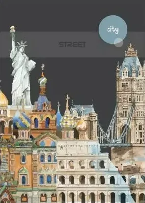 CITY BREAK  SVESKA A4/54/PRAZNA  80G 