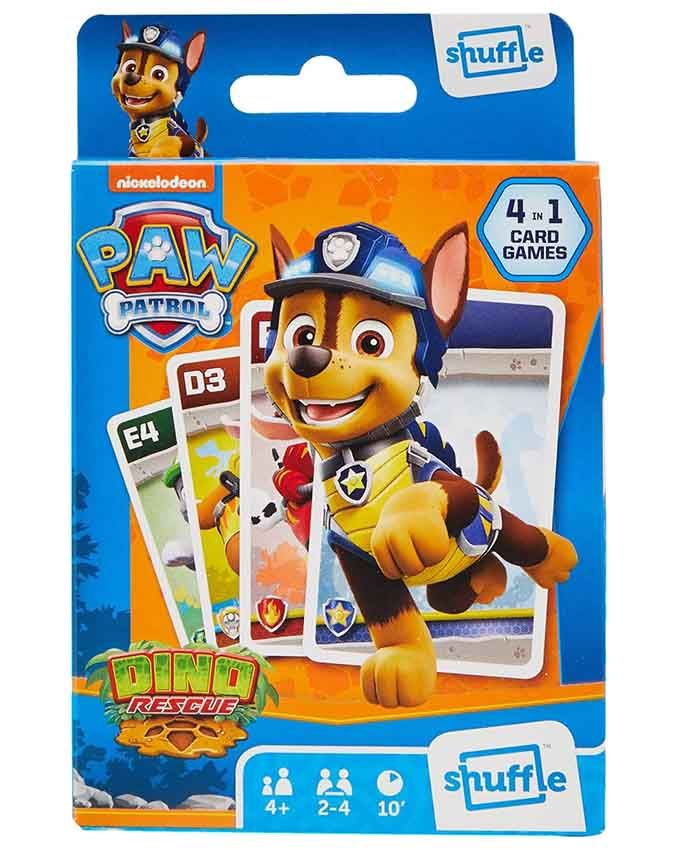 Igra kartama PAW PATROL SHUFFLE 4 u 1 