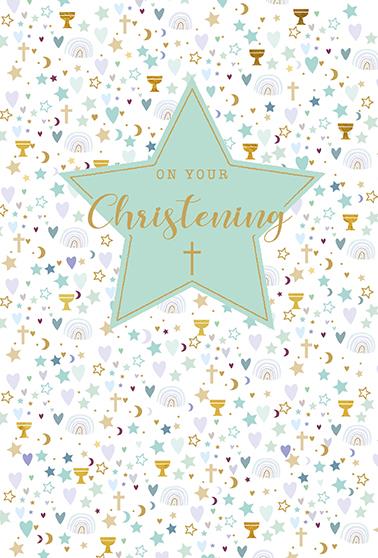 Čestitka za krštenje STAR/ 