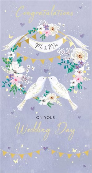 Čestitka za venčanja MR & MRS 