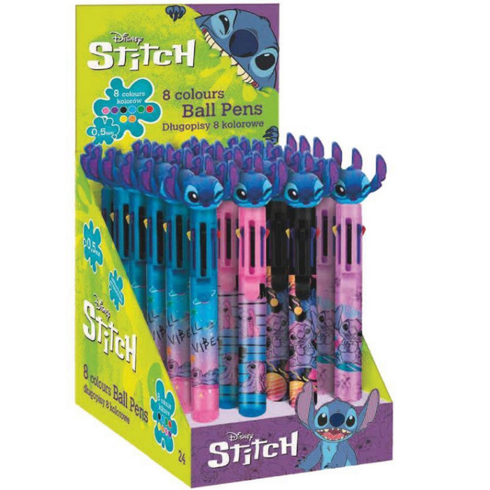 Gel olovka 8 u 1 - STITCH (Više vrsta) 