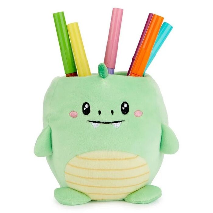 Plišana čaša za olovke DINO 