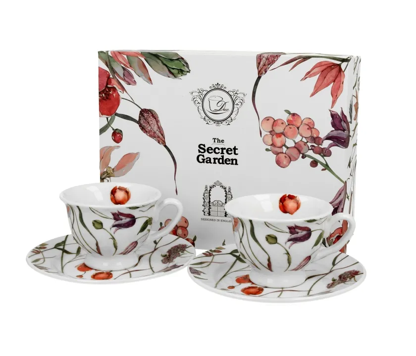 Dve šolje za espresso ROYAL 100 ml FLOWER MEADOW 