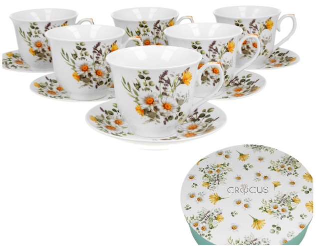 Set šest šolja DAISY 