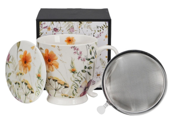 Šolja sa stopicom i infuzerom PANSY 