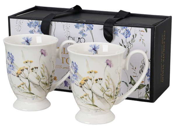 Set dve velike šolje MELODY 