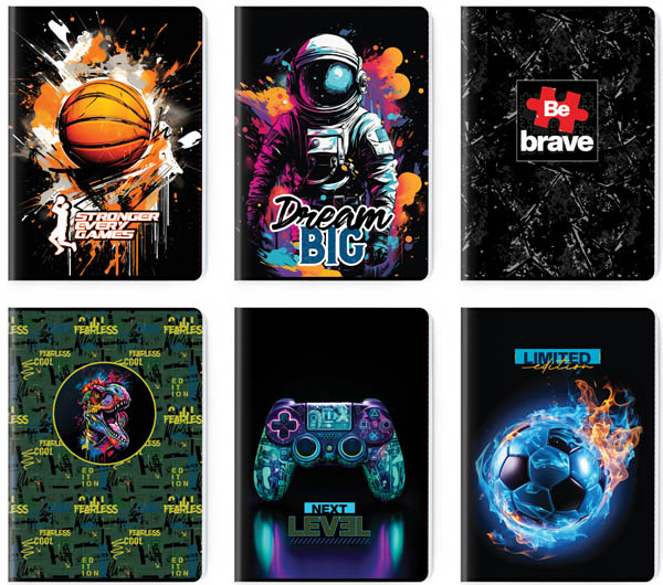 SVESKA PREMIUM A5 SK 52L BOY'S COLLECTION SC3129 