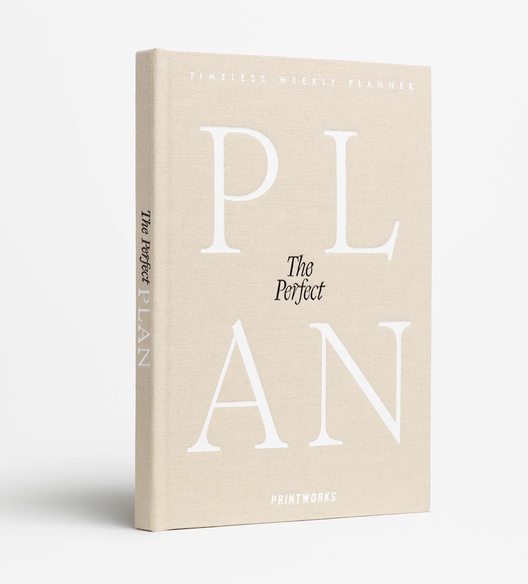 Nedeljni planer - THE PERFECT PLAN, BEIGE 