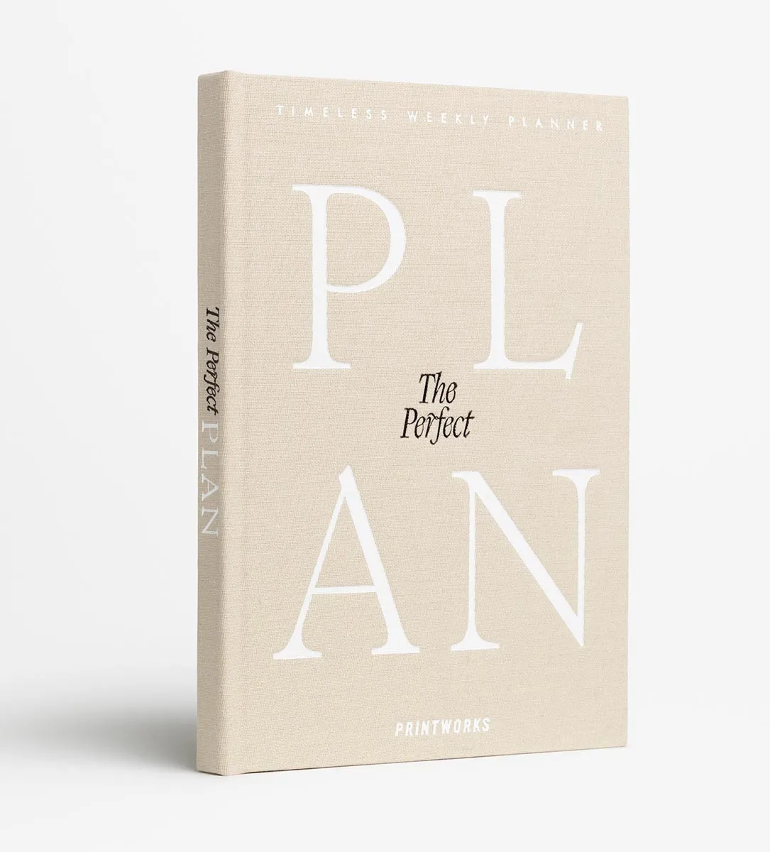 Nedeljni planer - THE PERFECT PLAN, BEIGE