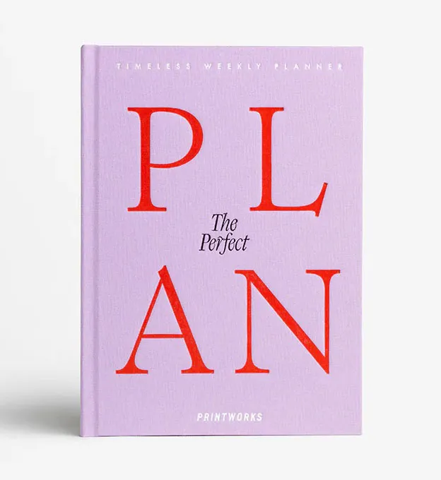 Nedeljni planer THE PERFECT PLAN - VIOLET 