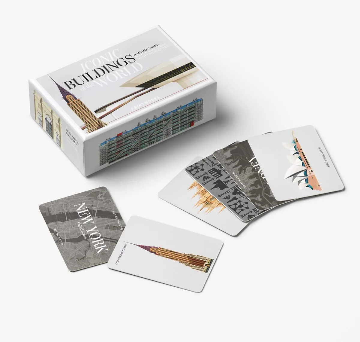 Igra memorije ICONIC BUILDINGS 