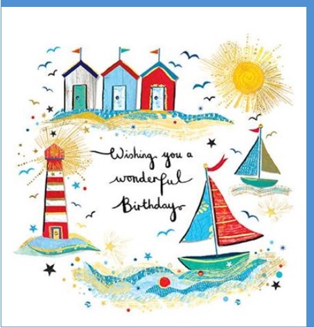 Rođendanska čestitka BEACH 