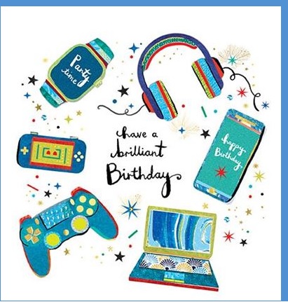 Rođendanska čestitka TECHNOLOGY 