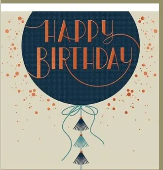 Rođendanska čestitka HAPPY BIRTHDAY BALLOON 