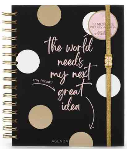 Planer 18 MONTH DAILY THE WORLD od jula 2025. do decembra 2026. godine 