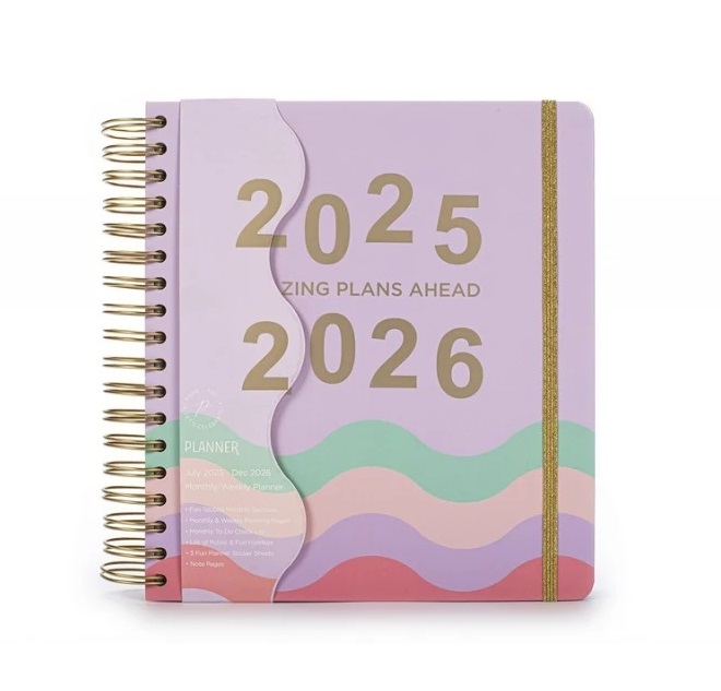 Datumirani planer AMAZING PLANS AHEAD (jul 2025 - dec 2026) 