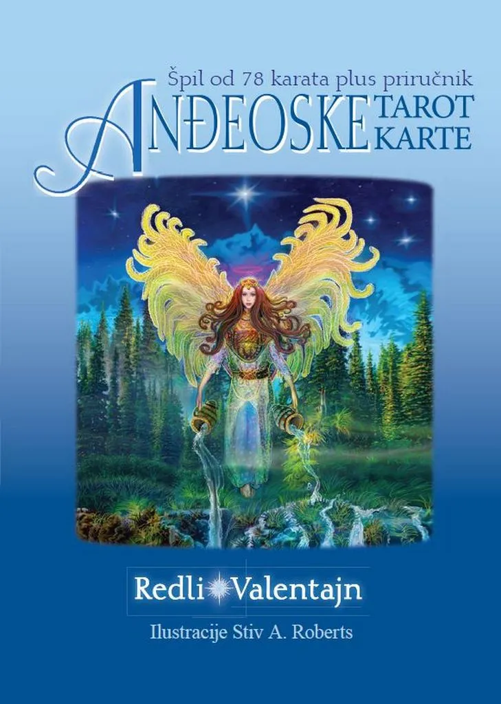 ANĐEOSKE TAROT KARTE (78 KARATA) + PRIRUČNIK + LUKSUZNA KUTIJA 