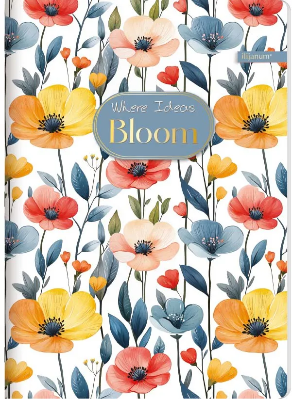 Sveska čistih listova A4 BLOOM 52 lista (Više vrsta) 