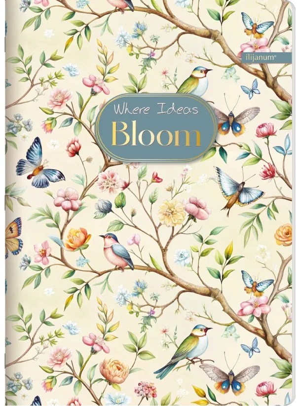 Sveska čistih listova A4 BLOOM 52 lista (Više vrsta) 