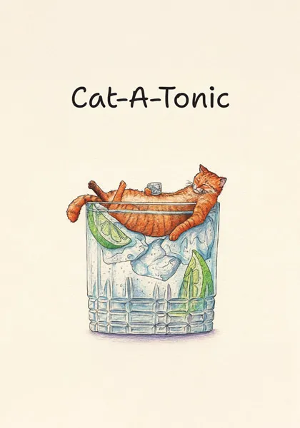 Čestitka CAT-A-TONIC 