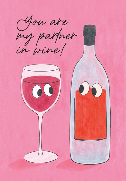 Čestitka PARTNER IN WINE 