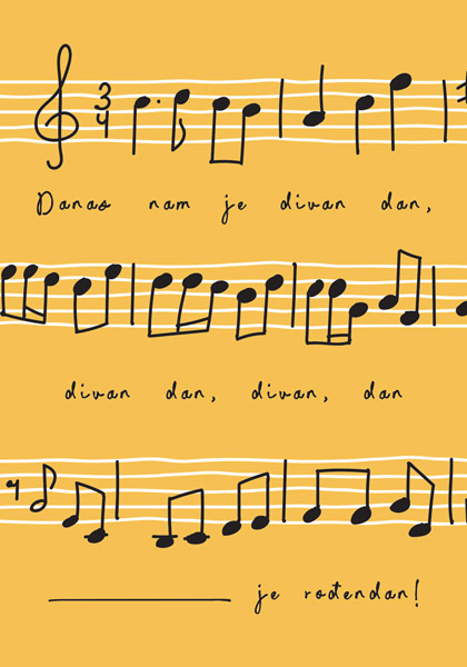 Rođendanska čestitka PESMICA 