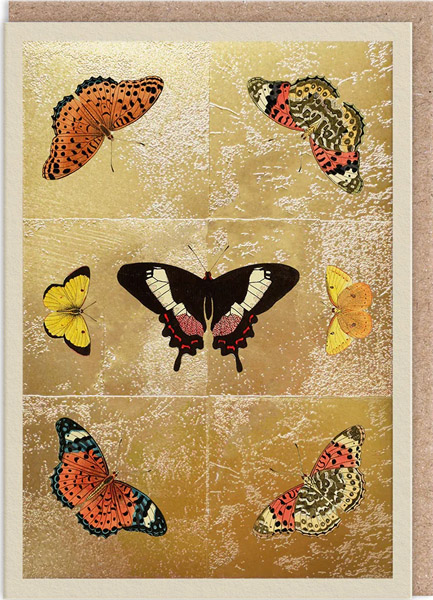 Čestitka BUTTERFLY SYMMETRY 