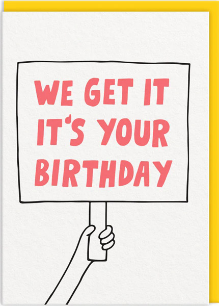 Rođendanska čestitka WE GET IT 