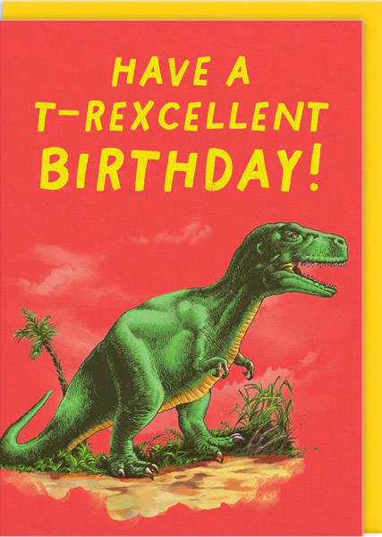Rođendanska čestitka T-REXCELLENT 