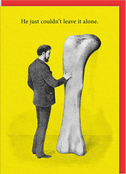 Čestitka LEAVE IT ALONE 