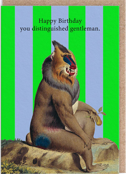 Rođendanska čestitka DISTINGUISHED GENTLEMAN 