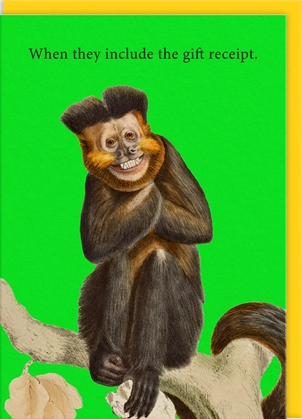 Čestitka GIFT RECEIPT 