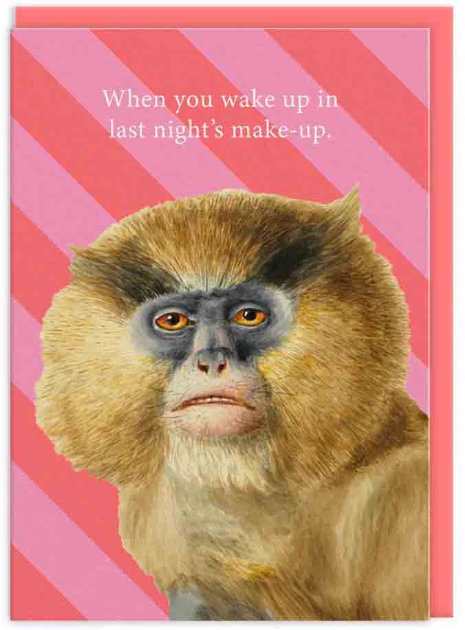 Čestitka LAST NIGHT'S MAKE UP 