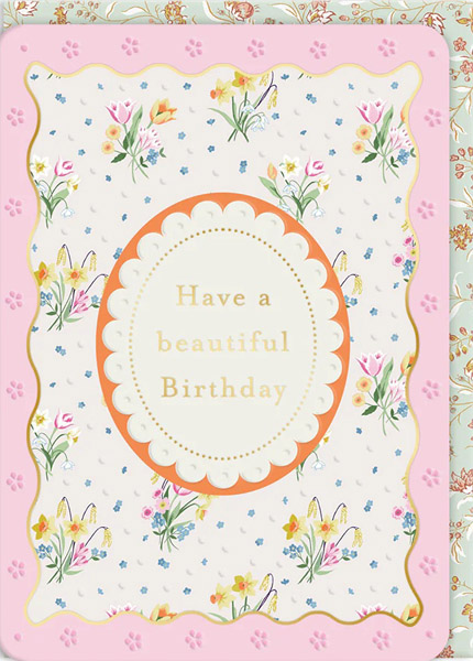 Rođendanska čestitka SPRING POSIES 