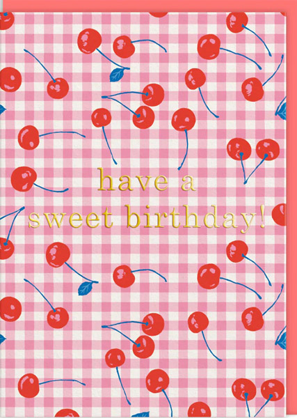 Rođendanska čestitka BIRTHDAY CHERRIES 