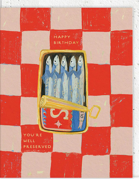 Rođendanska čestitka WELL PRESERVED 