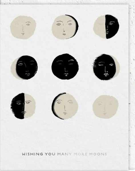 Rođendanska čestitka WISHING YOU MANY MORE MOONS 