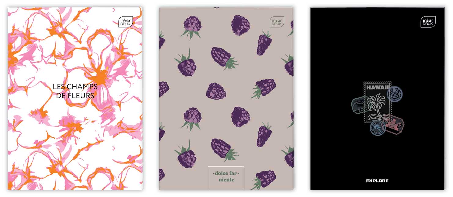 Sveska A4, 96 listova na linije (Više vrsta) 