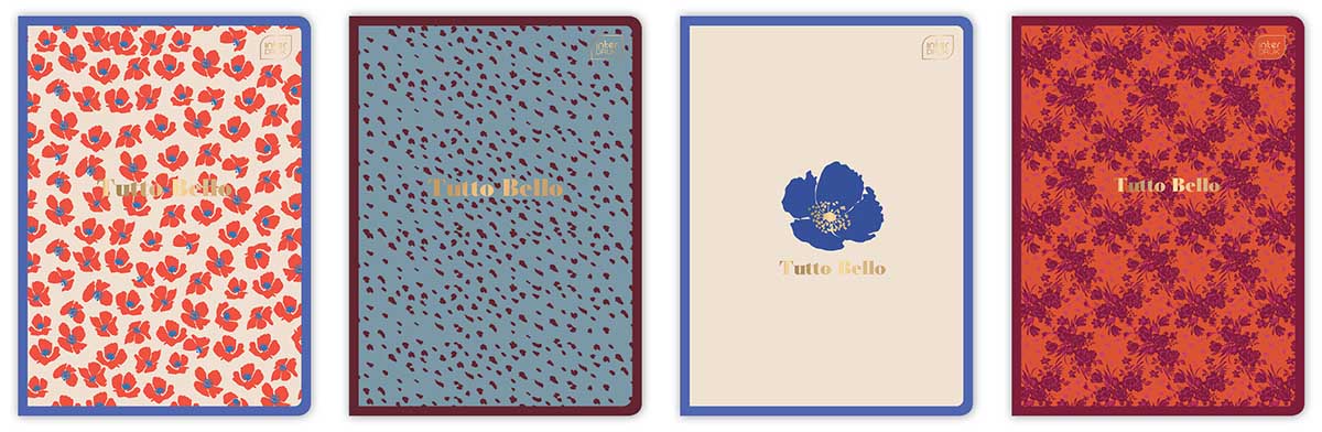 Sveska na linije A5 TUTTO BELLO 60 listova (Više vrsta) 