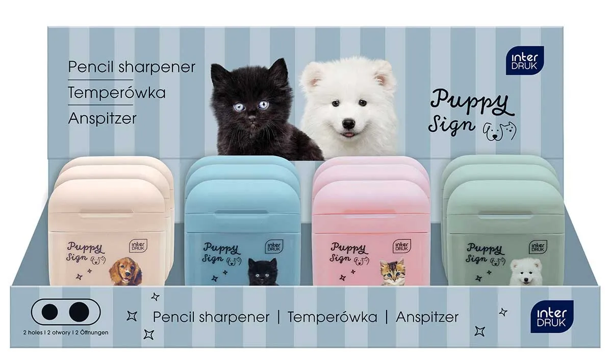 Rezač za olovke PUPPY (Više vrsta) 