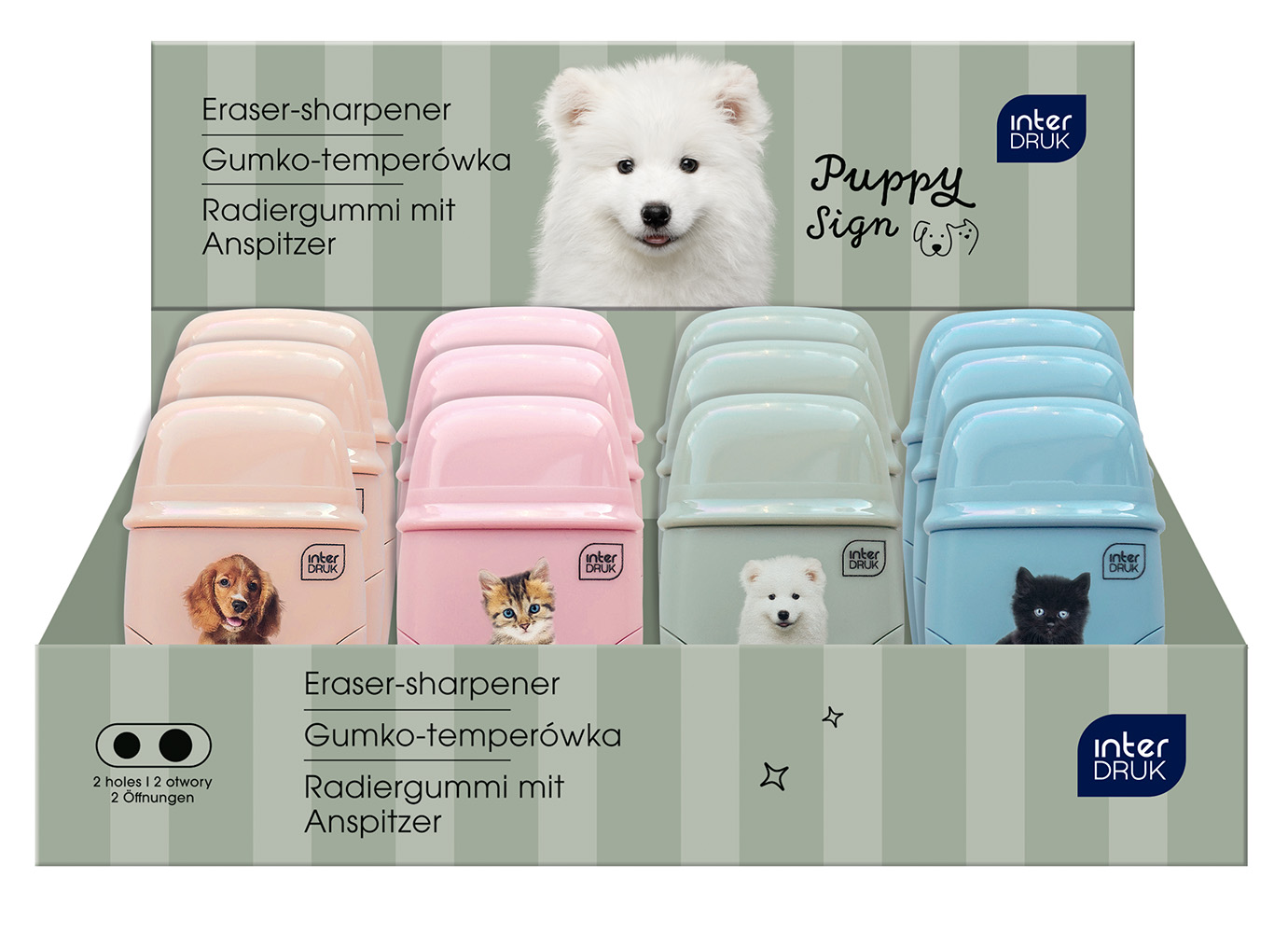 Gumica i rezač PUPPY (Više vrsta) 