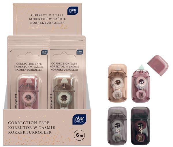 Korektor u traci SATIN GOLD 6m (4 VRSTE) 