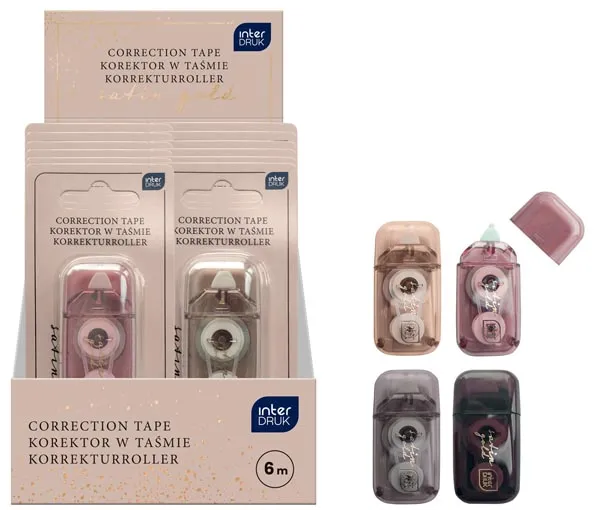 Korektor u traci SATIN GOLD 6m (4 VRSTE) 