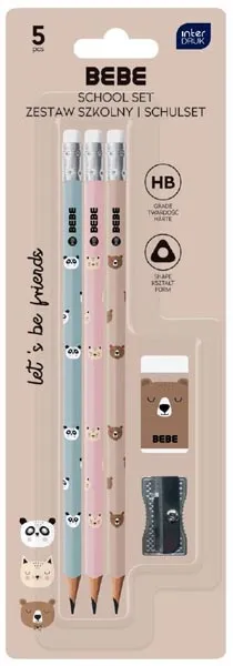 Školski set  FRIENDS - krem 