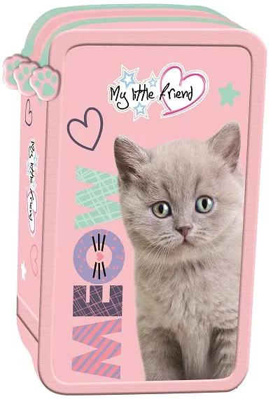 Pernica puna trodelna FLUFFY KITTY 