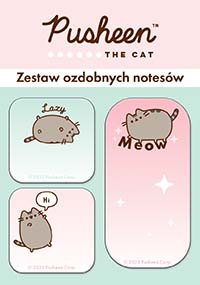 Samolepljivi blokčići PUSHEEN THE CAT 3 kom 
