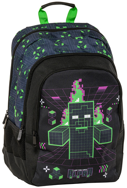 Ranac sa tri pregrade MATRIX MINECRAFT 